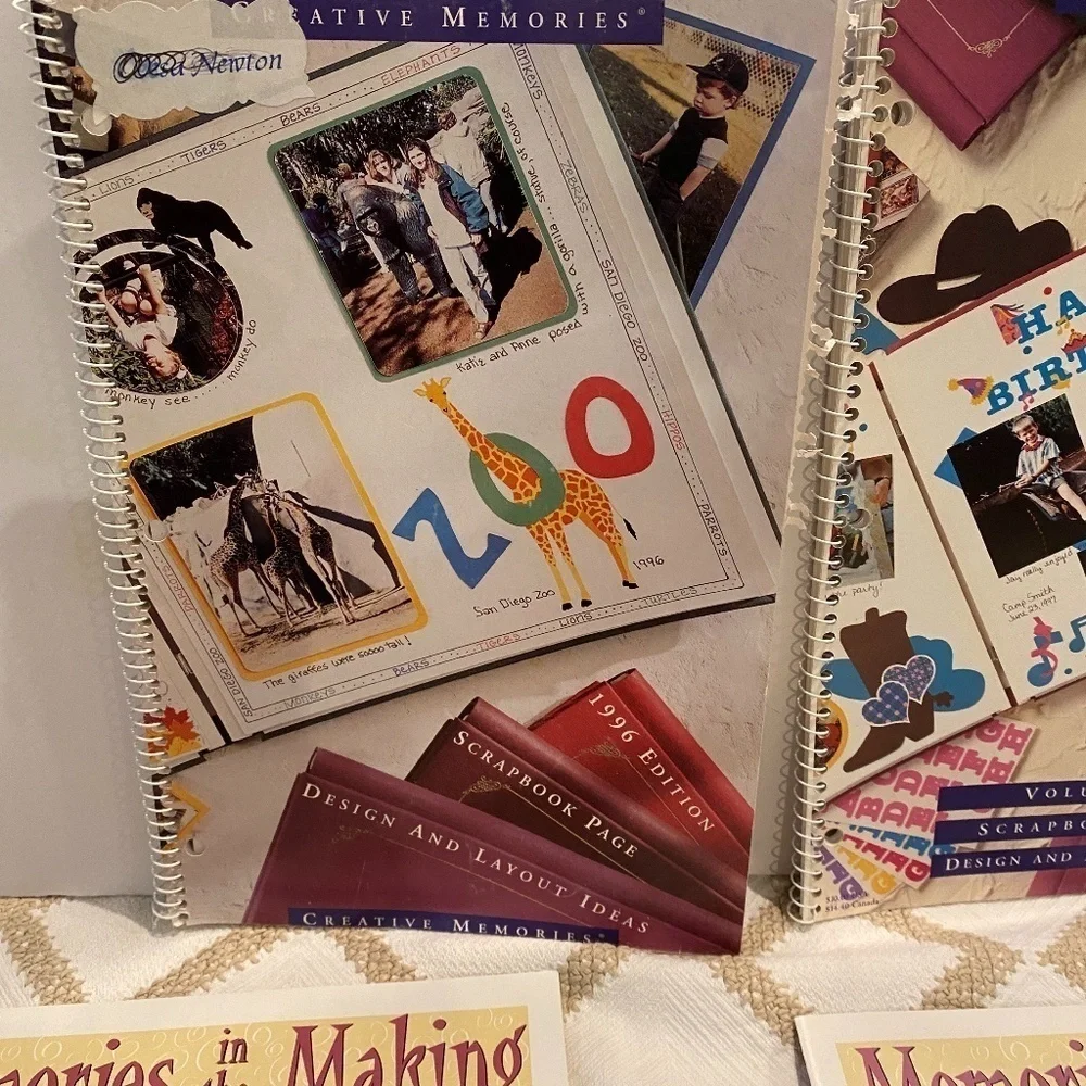 Creative Memories Design/layout ideas, catalog, and Newsletters